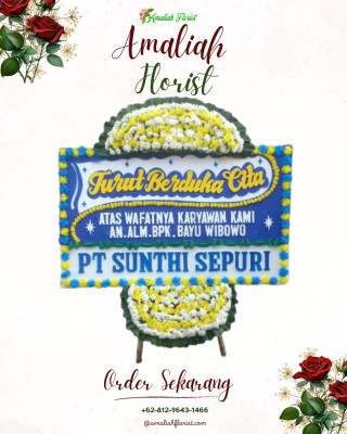 Papan Bunga Duka di Pekauman