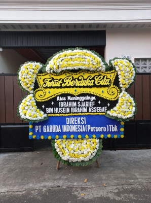 Papan Bunga Duka di Pekauman