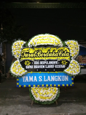Papan Bunga Duka di Pekauman