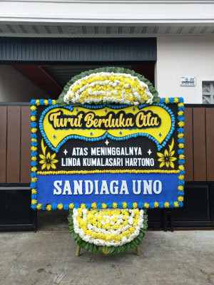 Papan Bunga Duka di Pekauman